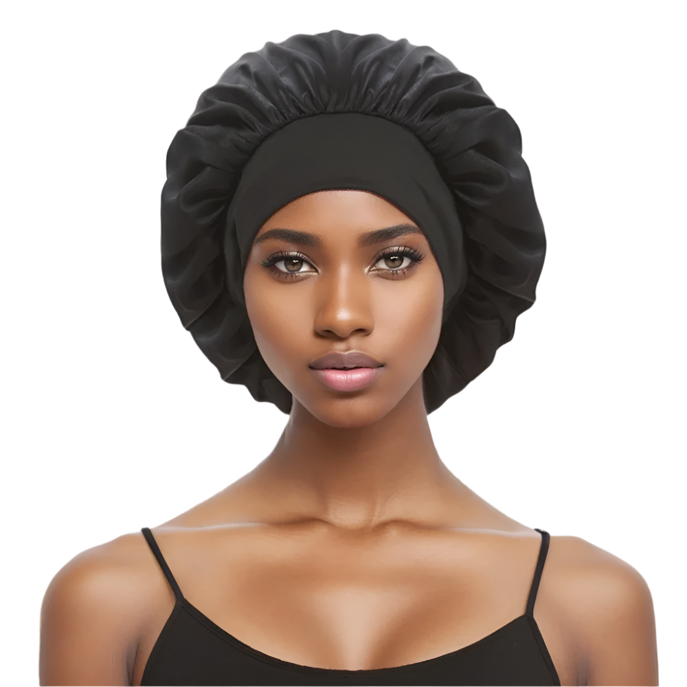 LunaSilk™ Sleep Bonnet – Luxury Hair Wrap for Sleeping