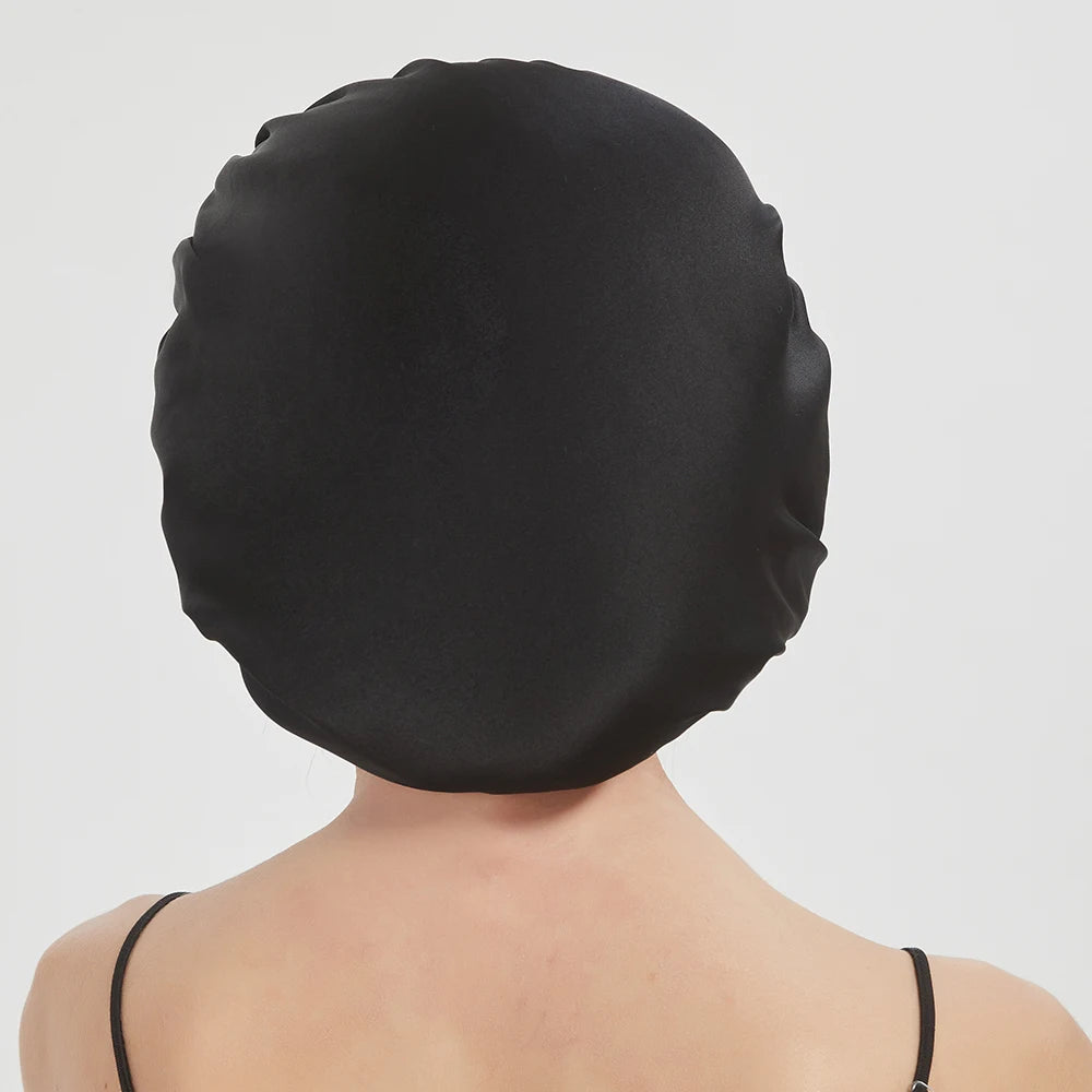 LunaSilk™ Sleep Bonnet – Luxury Hair Wrap for Sleeping