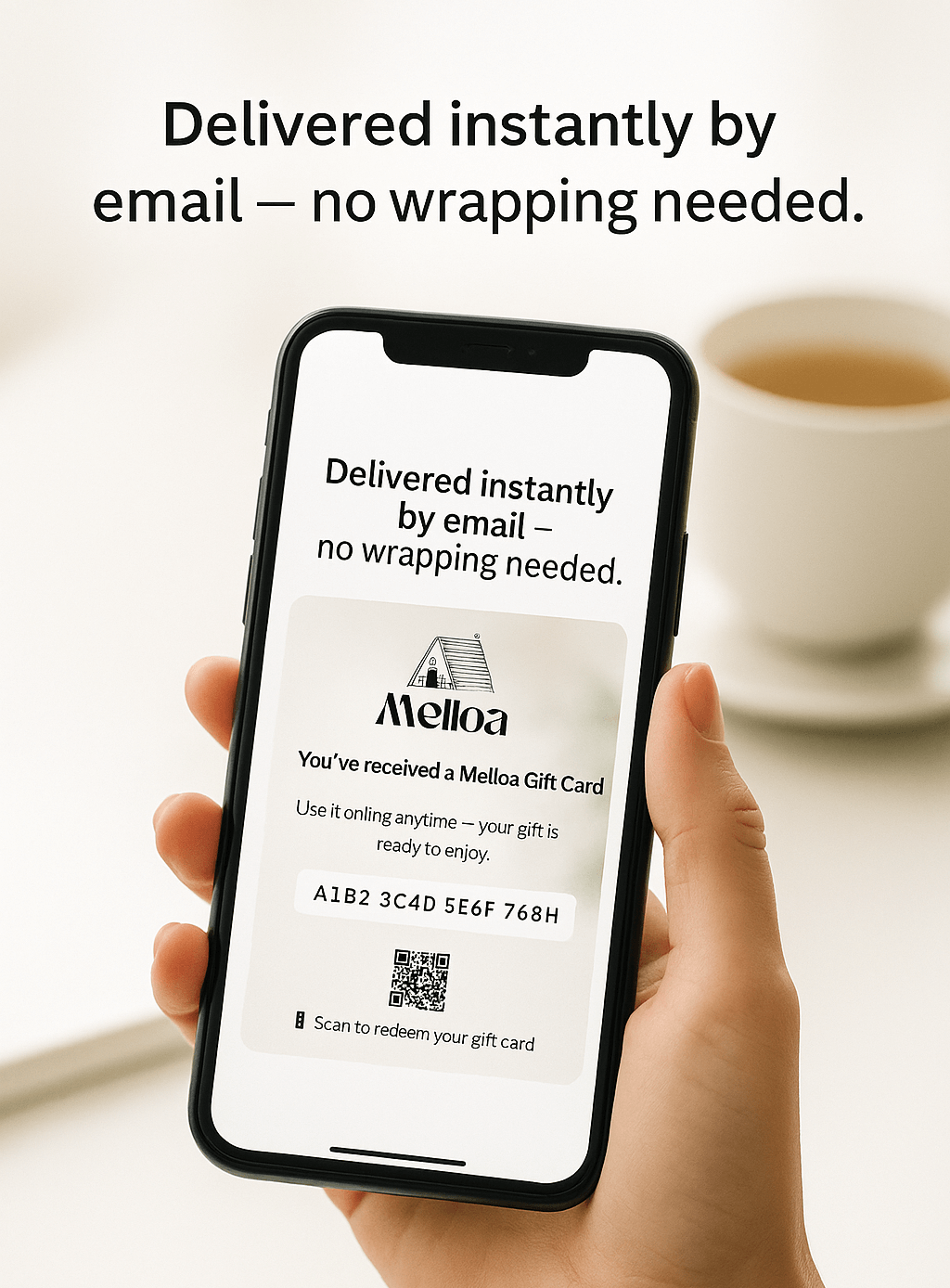 Instant Email Gift Card — The Perfect Last-Minute Digital Gift from Melloa