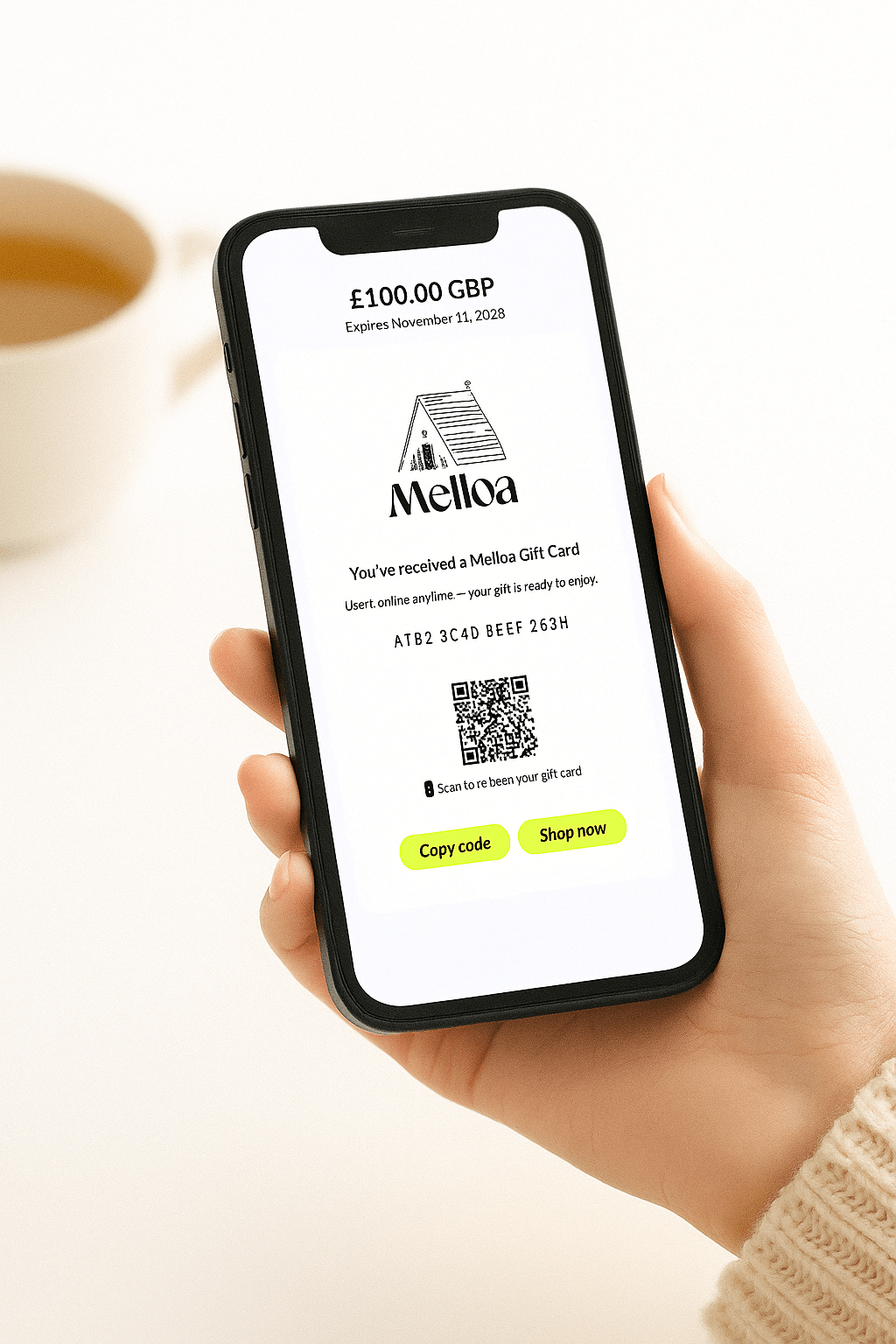 Instant Email Gift Card — The Perfect Last-Minute Digital Gift from Melloa