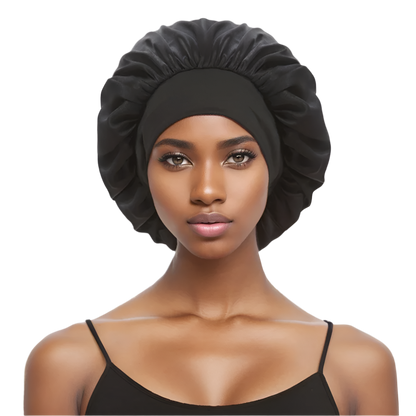 LunaSilk™ Sleep Bonnet – Luxury Hair Wrap for Sleeping