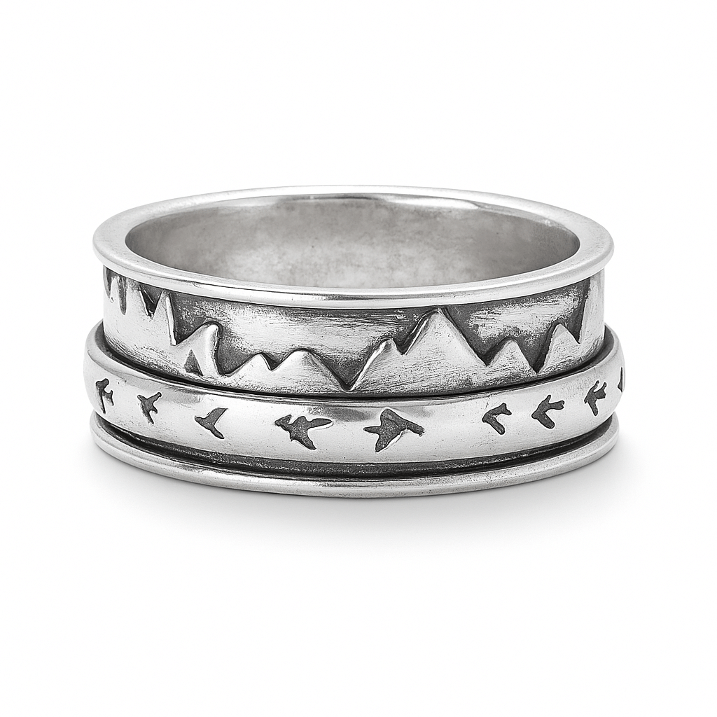 Rise Beyond - Dual-spin Fidget Ring