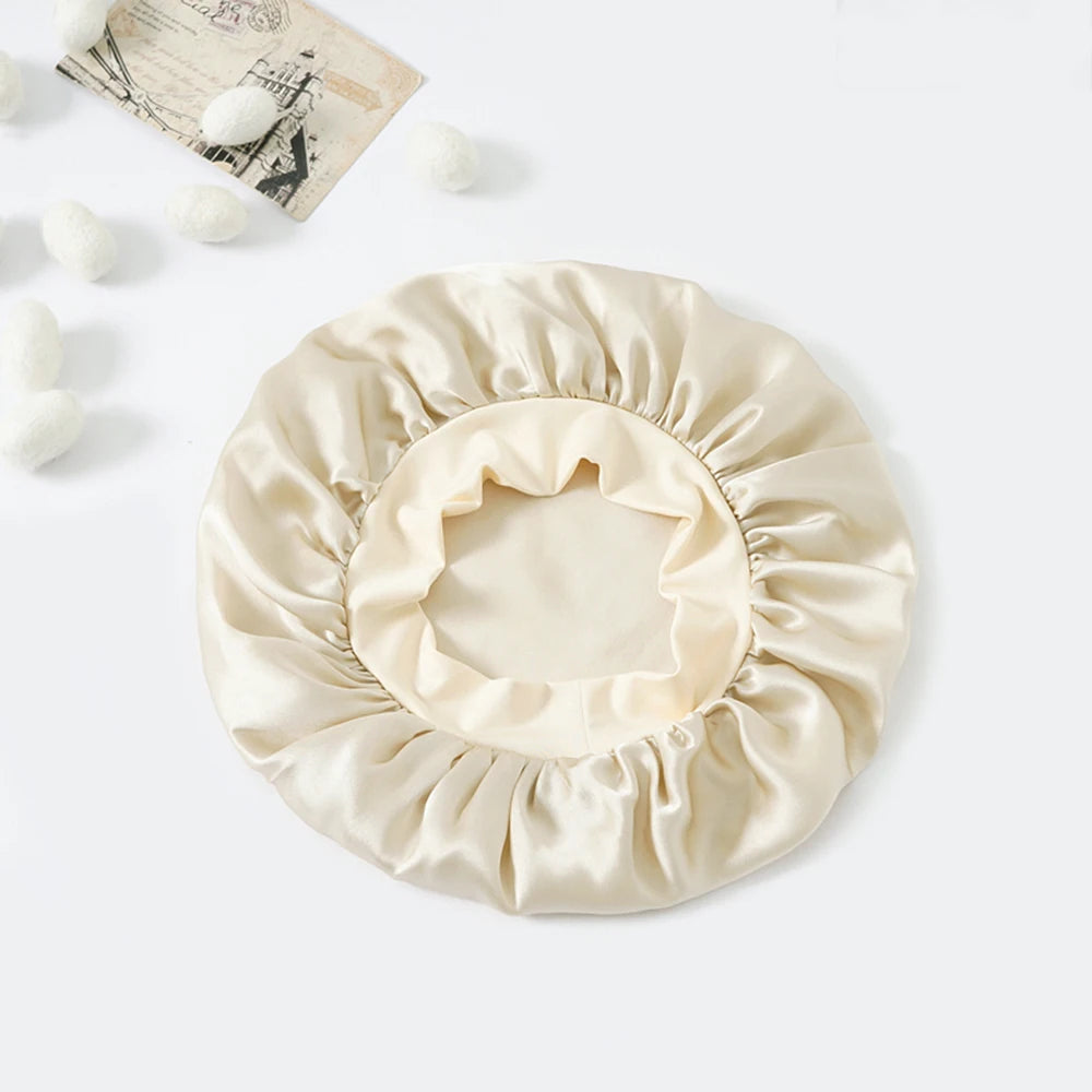 LunaSilk™ Sleep Bonnet – Luxury Hair Wrap for Sleeping