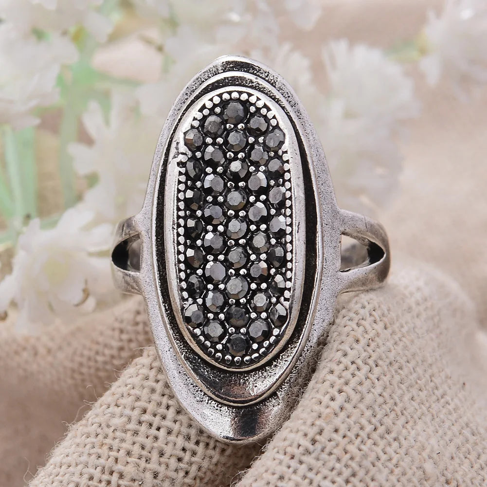 Sacred Sensuality – Textured Rub Fidget Ring (Silver)