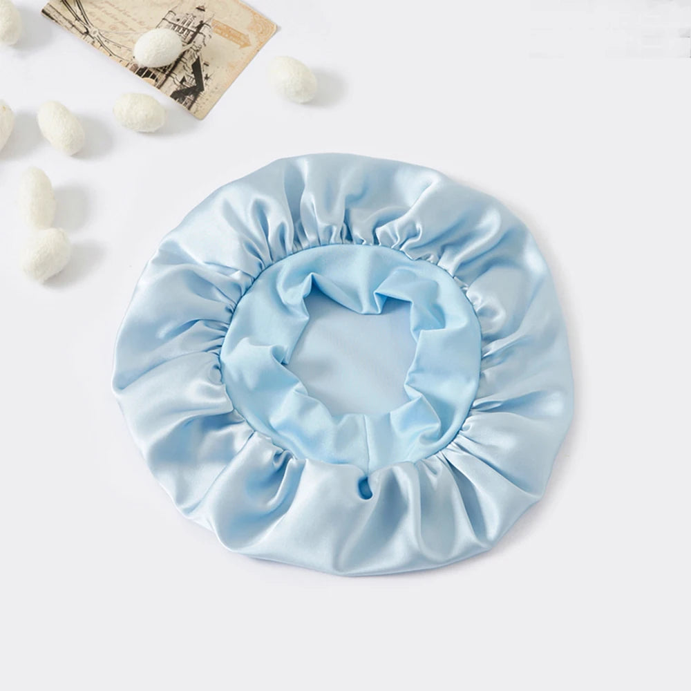 LunaSilk™ Sleep Bonnet – Luxury Hair Wrap for Sleeping