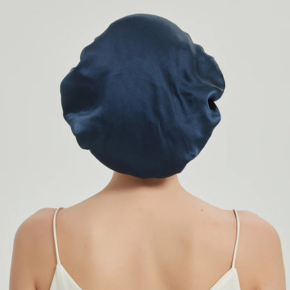 LunaSilk™ Sleep Bonnet – Luxury Hair Wrap for Sleeping