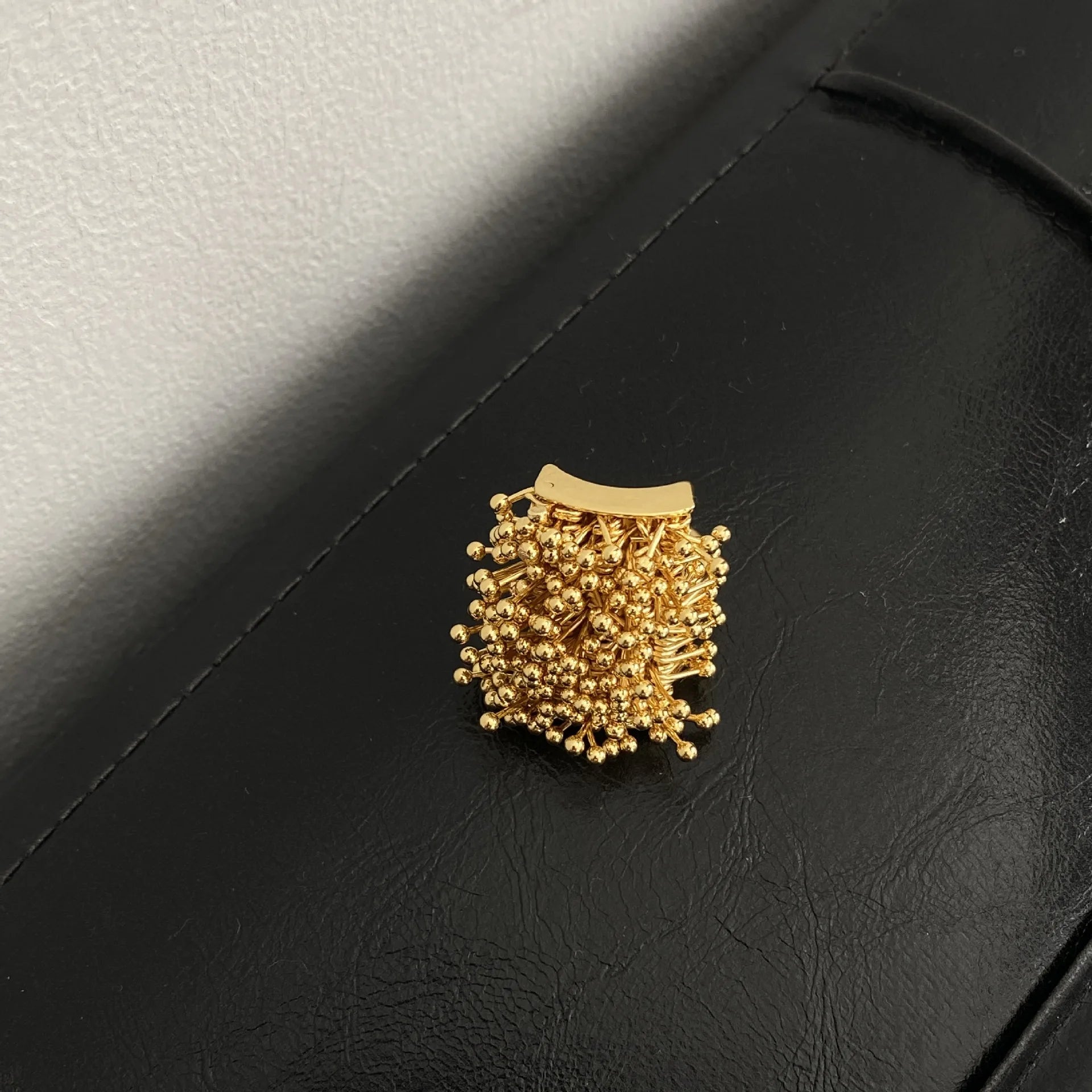 gold fidget ring textured rub multiple pins on square anxiety relief jewelry spinner ring for focus