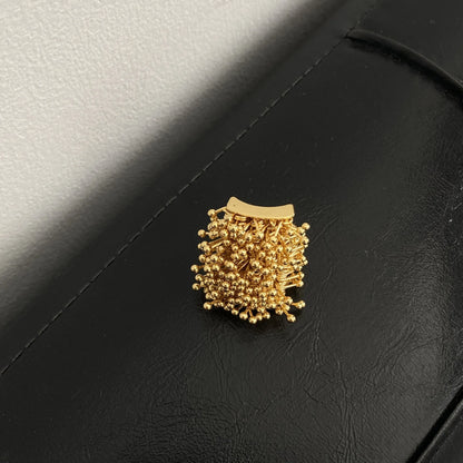 gold fidget ring textured rub multiple pins on square anxiety relief jewelry spinner ring for focus