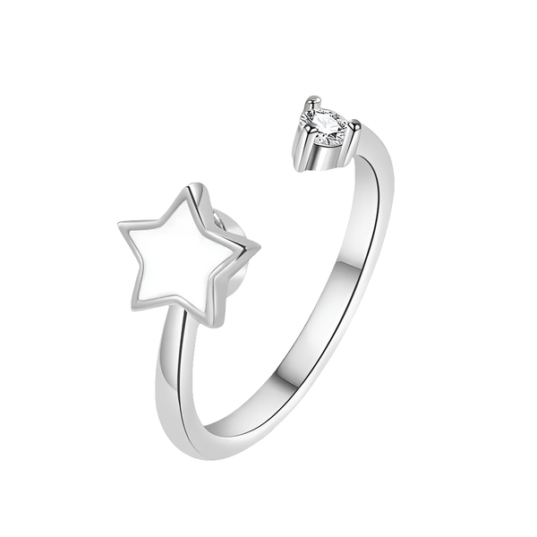 Midnight Dream - 925 Silver Anxiety Ring – Spin to Calm